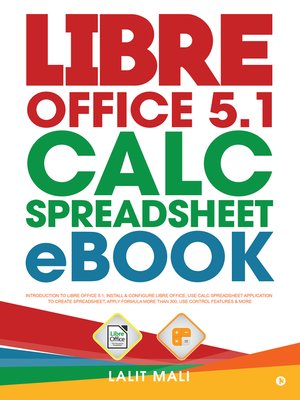 cover image of Libre office 5.1 Calc Spreadsheet eBook